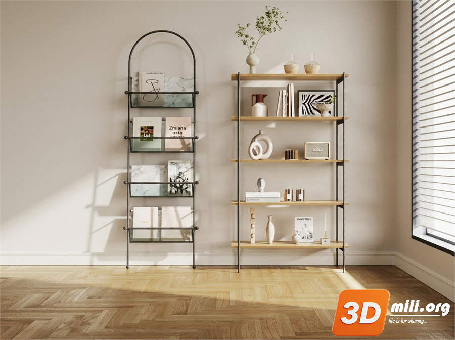 Decorative cabinet Skp Files